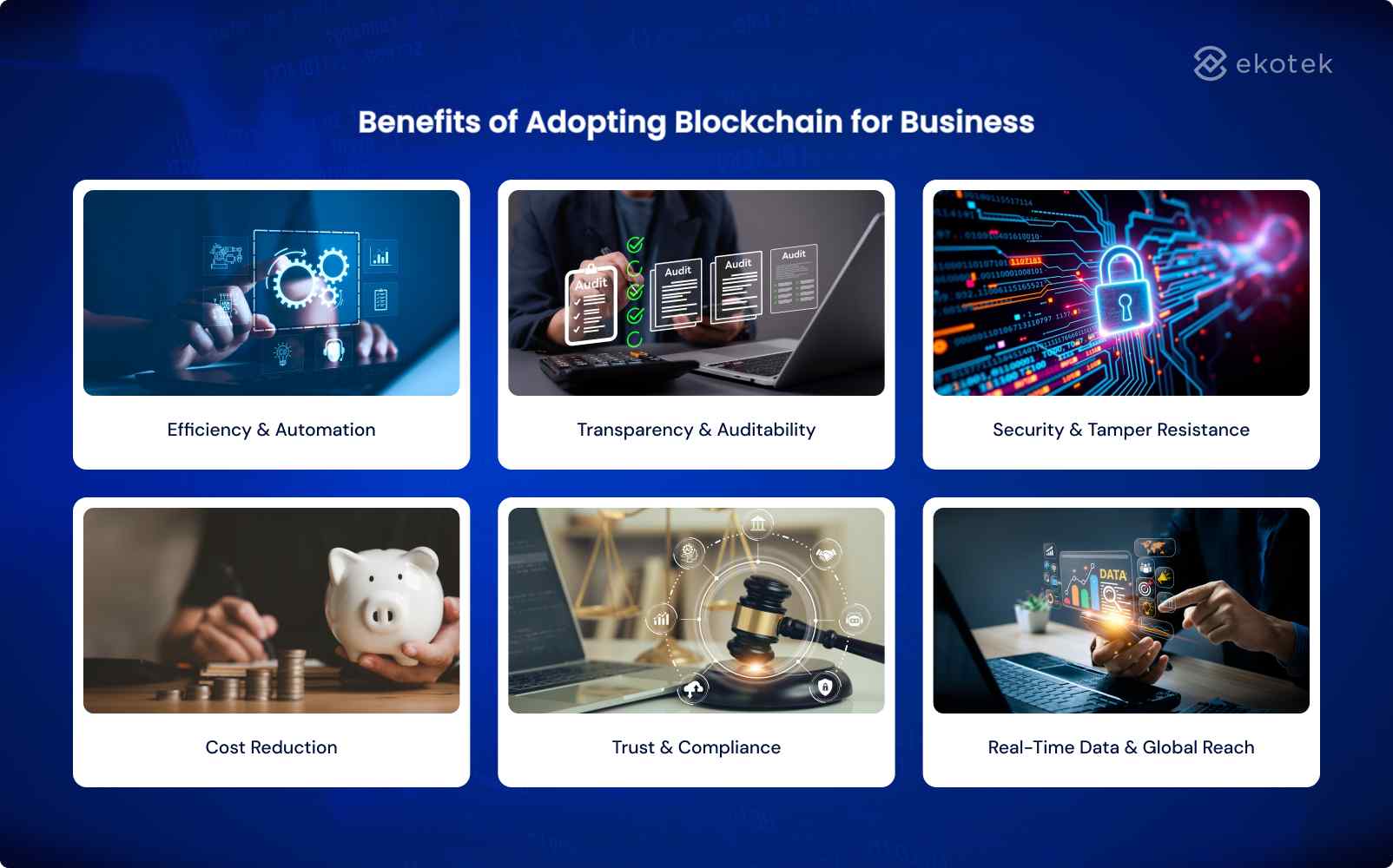 Benefits of Adopting Blockchain for Business