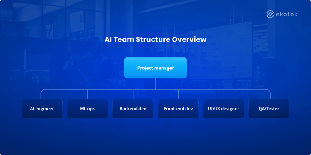 AI team structure overview
